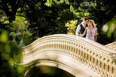 Central Park Bow Bridge  Engagement Session