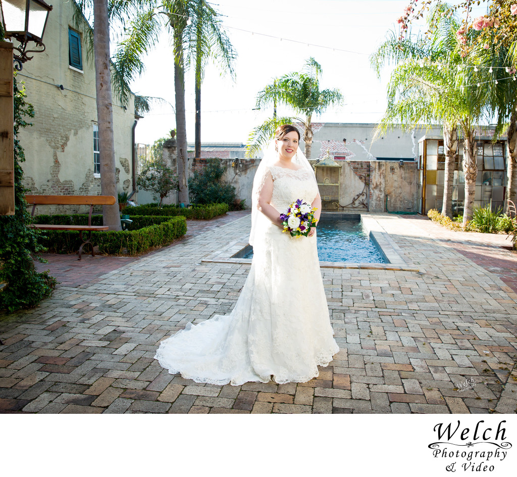 Bridal Portrait Race and Religious New Orleans LA