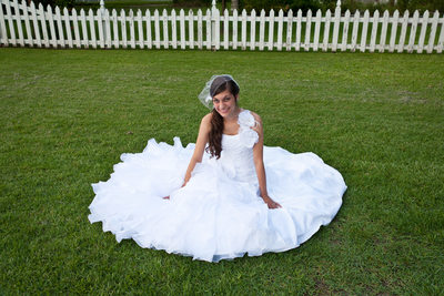 Bride portrait Fairview State Park, Madisonville, LA