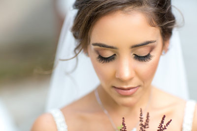 whimsical bridal picture