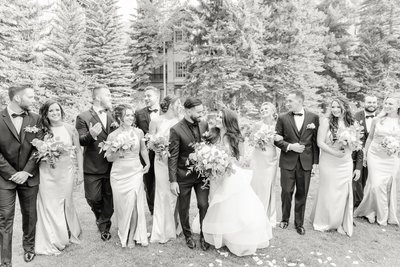 vail wedding party