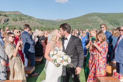 rocky mountain bride wedding photos