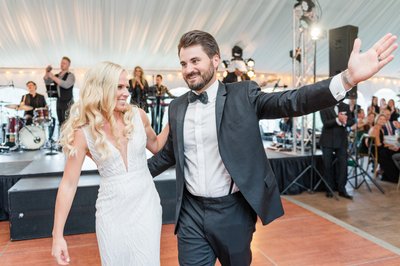 camp hale wedding reception party