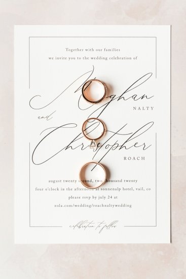 vail wedding ring detail