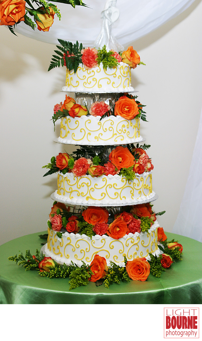 Nassau Bahamas Wedding Cake
