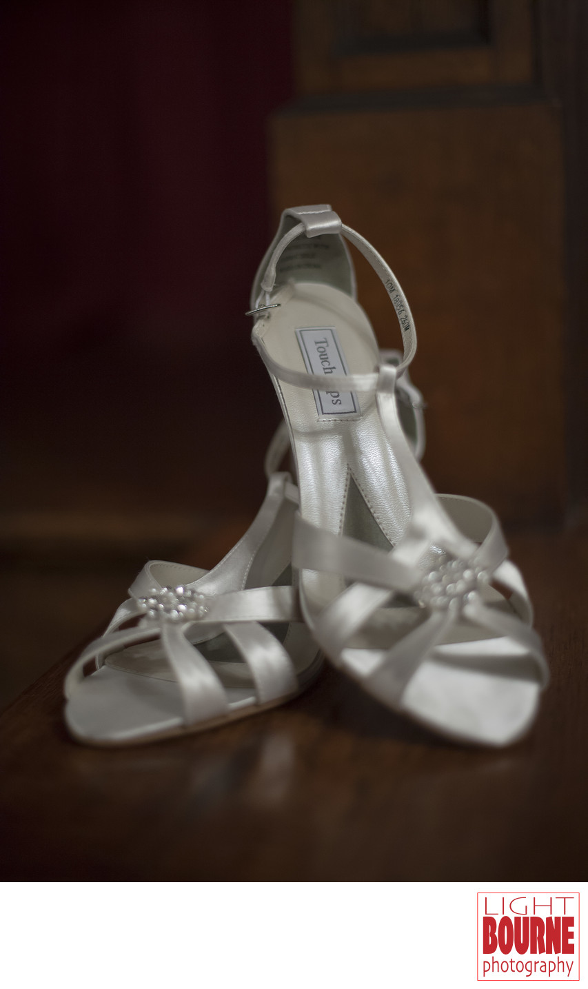 Philadelphia Bride shoe Details 
