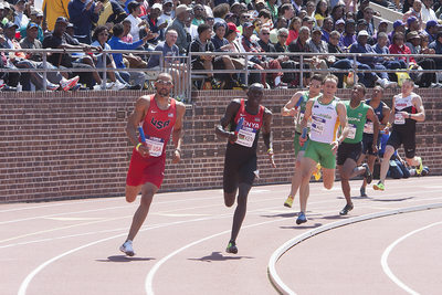 USA Men Track and Field Team at the Penn Relays