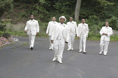 Groomsmen at The Marian House