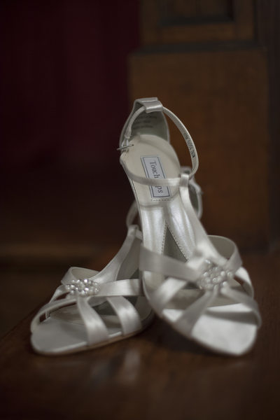 Philadelphia Bride shoe Details 