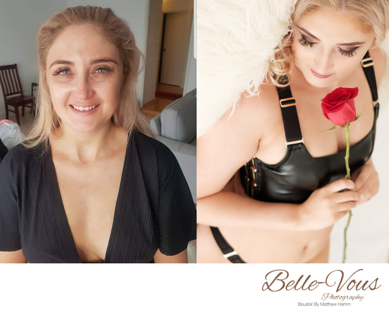 Boudoir Before and After