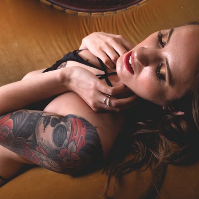 Lingerie And Tattoos Boudoir