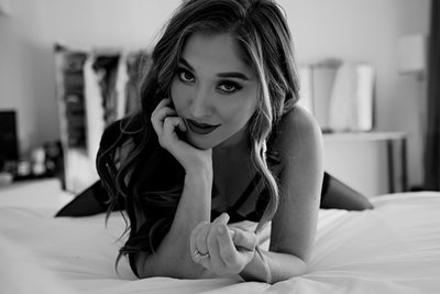 Boudoir Shoot Glamour Photography Bridal