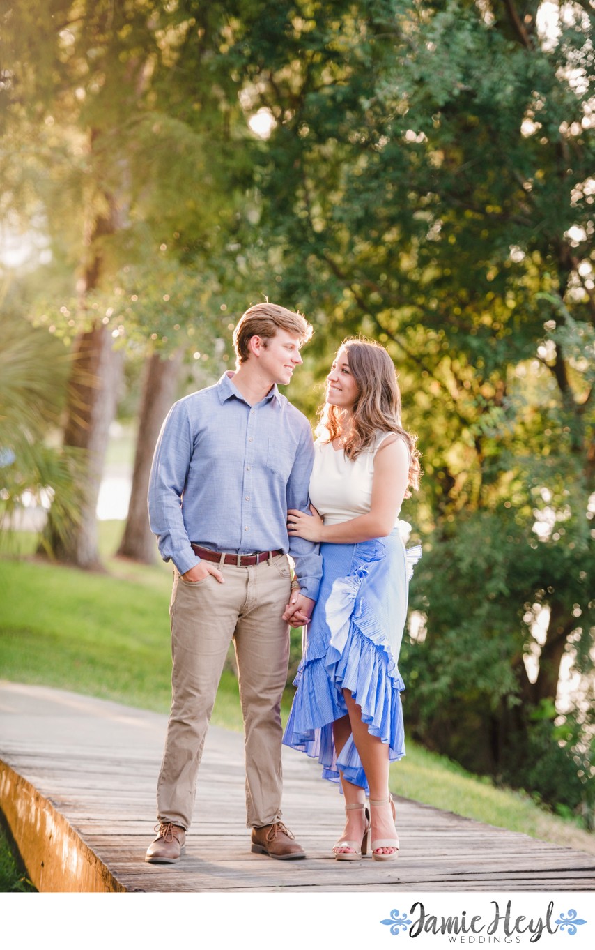 Engagement photos at Arsenal Park Baton Rouge