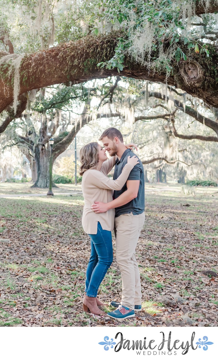 Southern engagement session in New Orleans