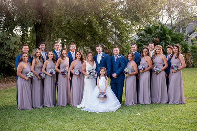Dansereau House Bridal Party Photo
