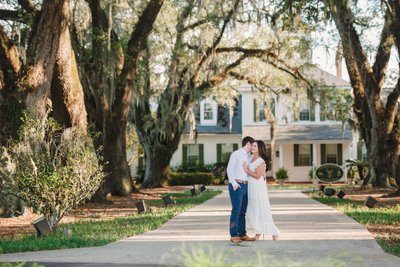 Golden Ranch Plantation engagement pictures