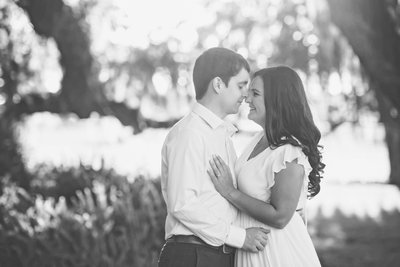 Engagement photos at Golden Ranch Plantation
