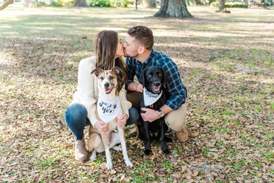 Engagement photography at City Park
