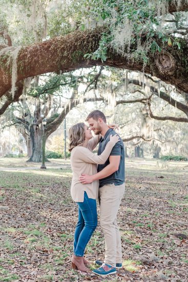 Southern engagement session in New Orleans