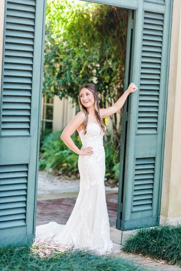 Bridal photo Longue Vue House and Gardens