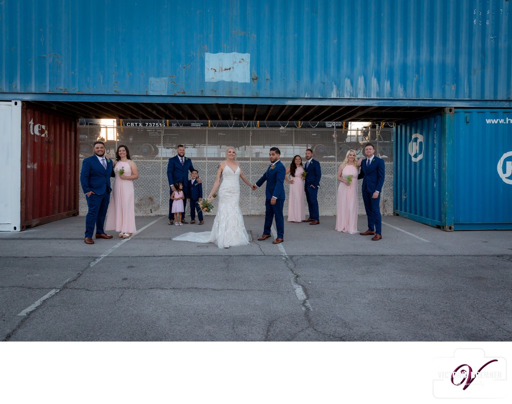 Las Vegas The Industrial Space Wedding Day Photography