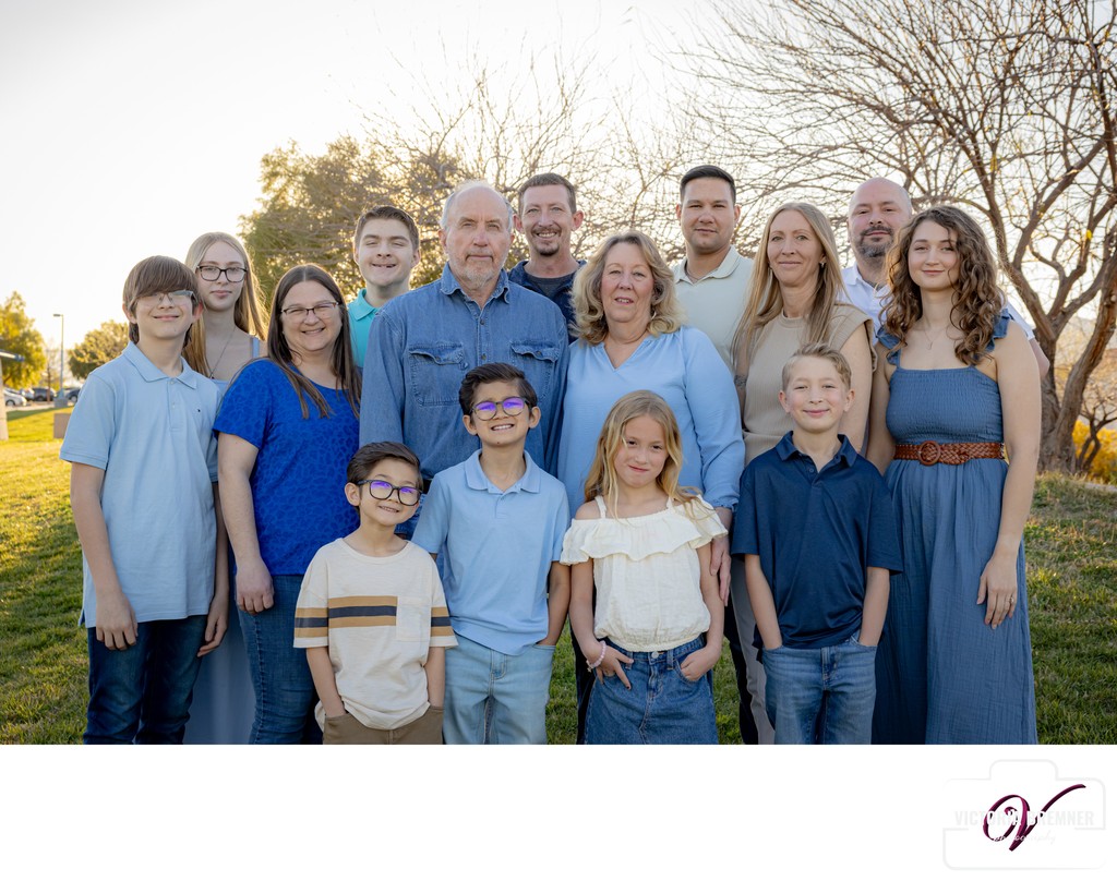 Four Generation of Family Photos in Las Vegas