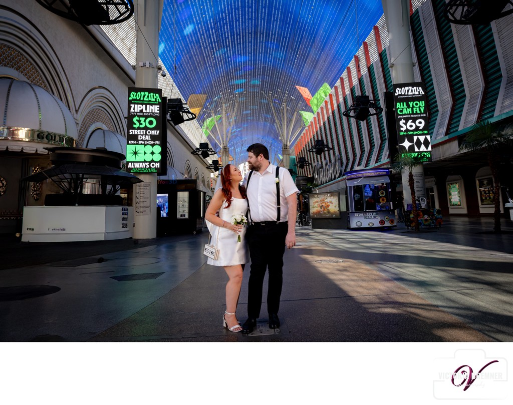 Las Vegas Elopement Arts District Downtown Photo shoot