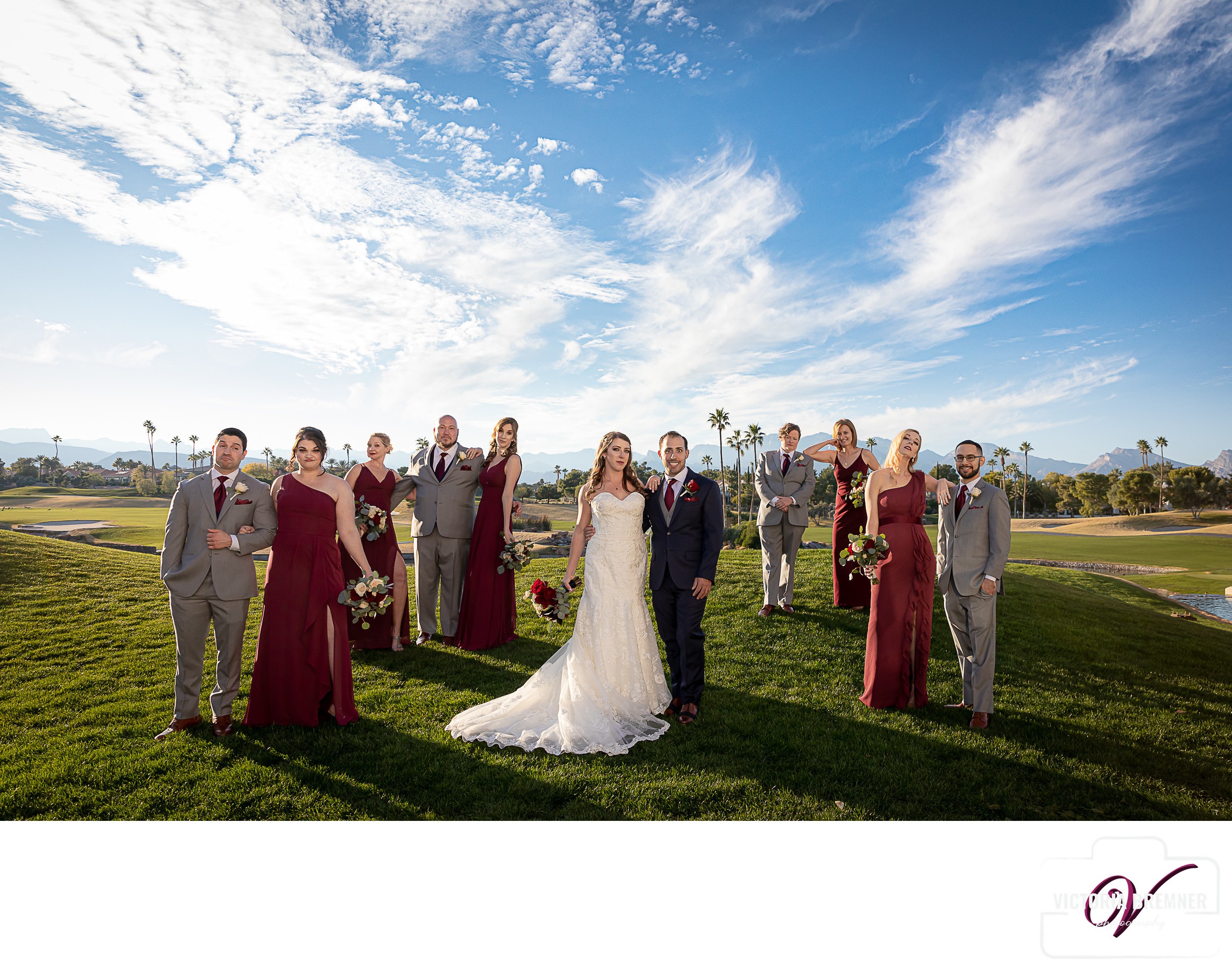 Wedding Party Portraits Canyon Gate Country Club - Wedding Photography ...