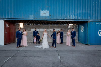 Las Vegas The Industrial Space Wedding Day Photography