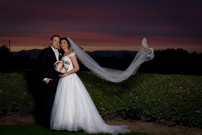 Wedgewood Las Vegas Sunset Wedding photo