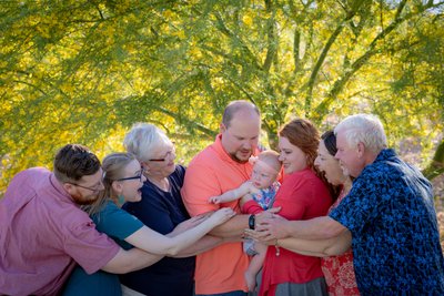 Las Vegas Family Photography Session at Outdoor Park