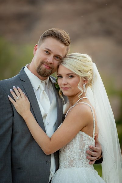 Couples Portraits at Red Rock Country Culb Las vegas