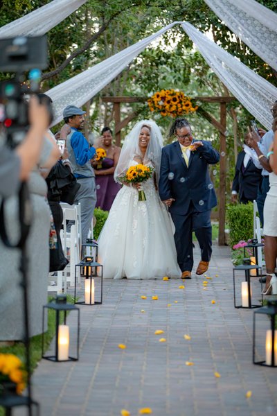 Wedding Photography The Grove Las Vegas  with Bubbles