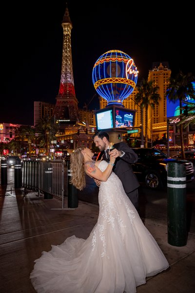 Las Vegas Destination Elopement on Las Vegas Strip