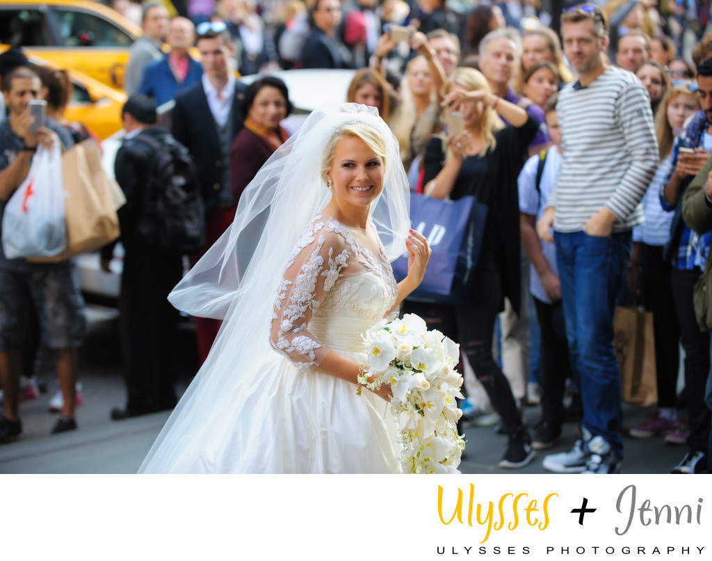How to Stop Traffic on 5TH Avenue on Your Wedding Day