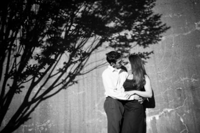 Engagement in Black and White with Shadows