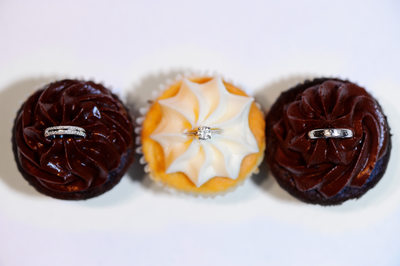 Wedding Rings and Cupcakes at Onteora
