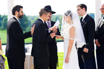 Jewish Wedding Ceremony at Brooklake Country Club