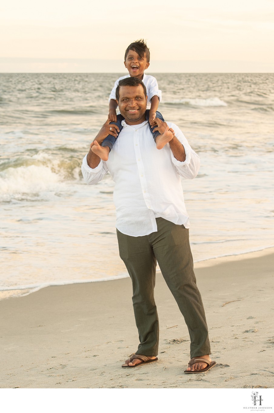 Father & Son Family Portrait - Isle of Palms, South Carolina 