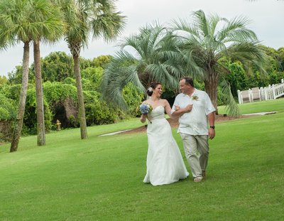 Father and the Bride - Wild Dunes Resort  - Isle of Palms, SC - Heather Johnson Photography 