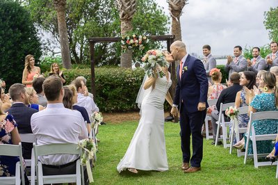 Charleston Harborside East Wedding Ceremony - Heather Johnson Photography 