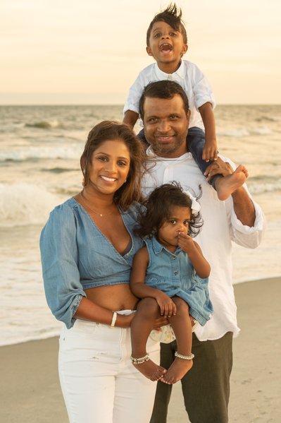 The Lukes - Family Beach Portrait - Isle of Palms, South Carolina 