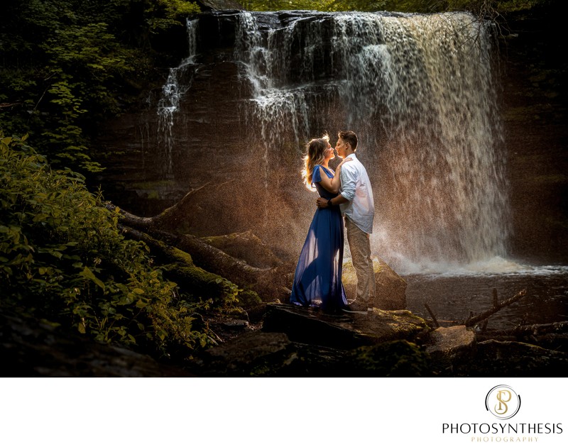 Ricketts Glen Engagement Session Photos