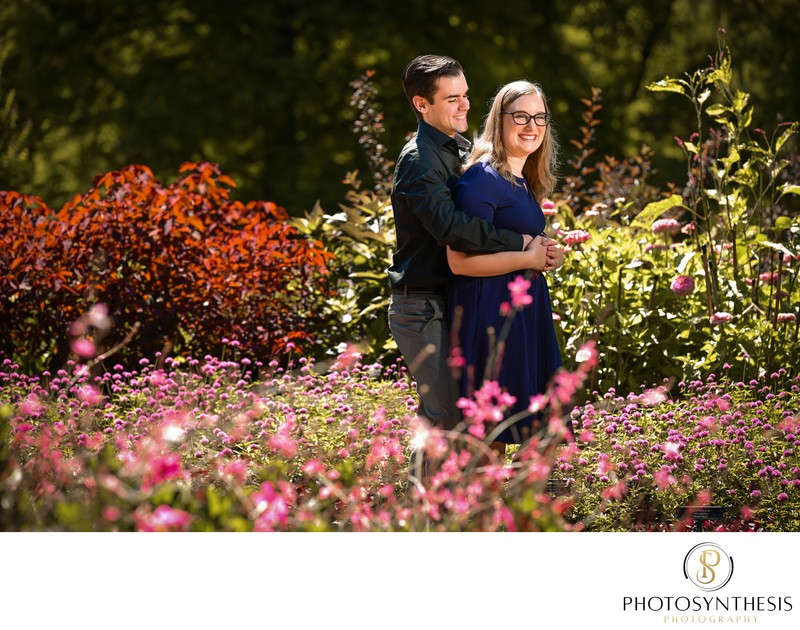 Longwood Gardens Engagement Photography