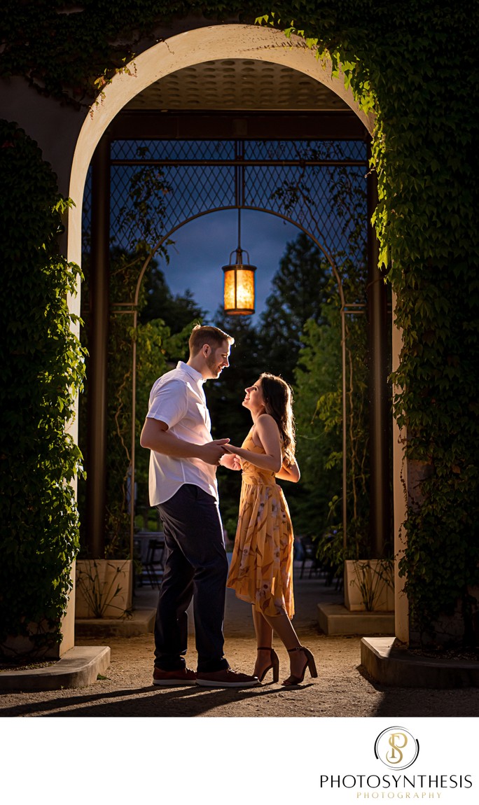 Longwood Gardens Engagement Photographer