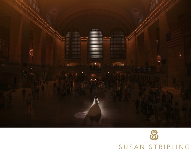 Best Grand Central Terminal Wedding Photo Ever