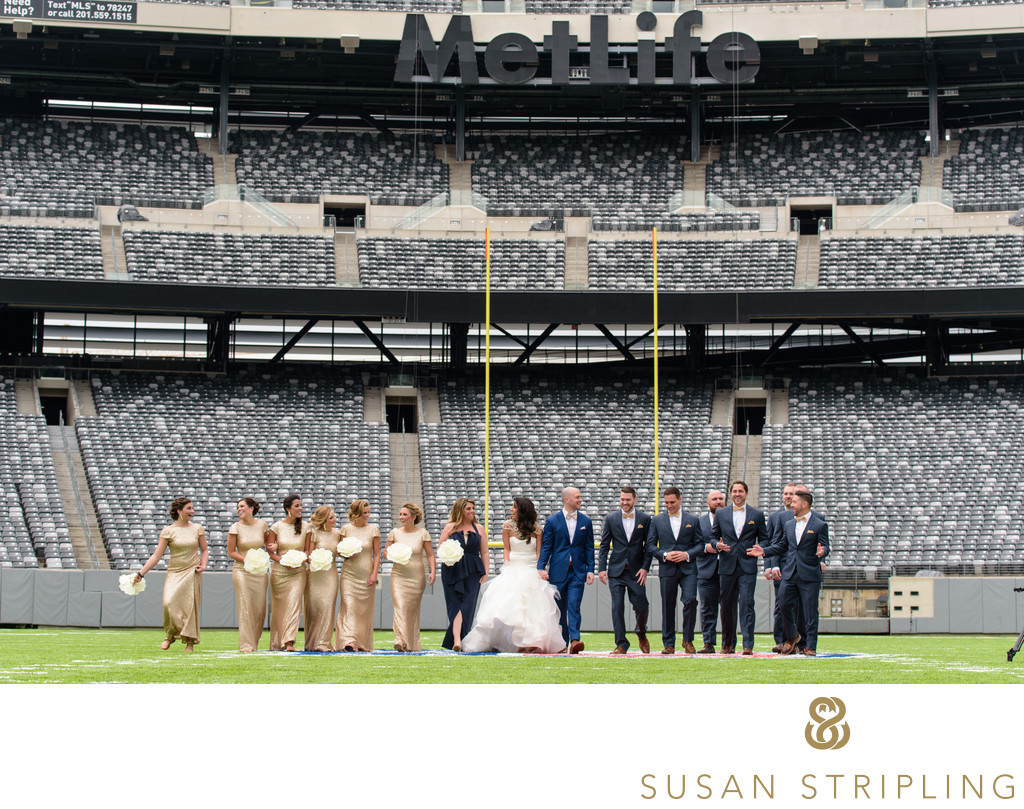 MetLife Stadium Wedding Pictures