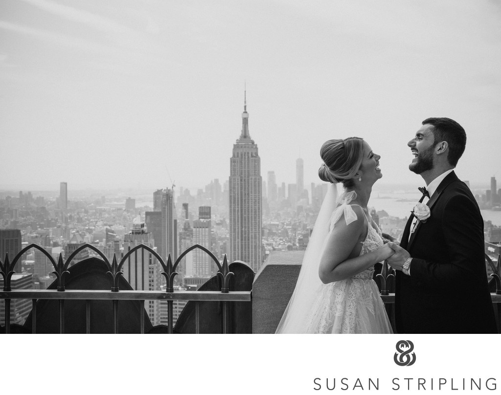 Top of the Rock NYC Wedding Instagram