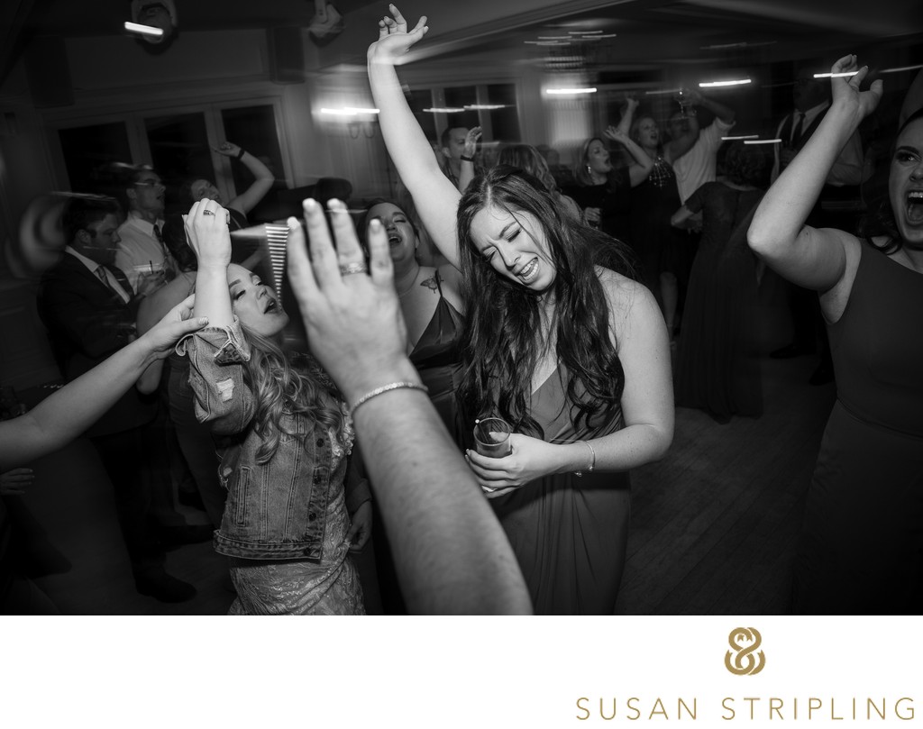 Rock Island Lake Club Wedding Reception Party