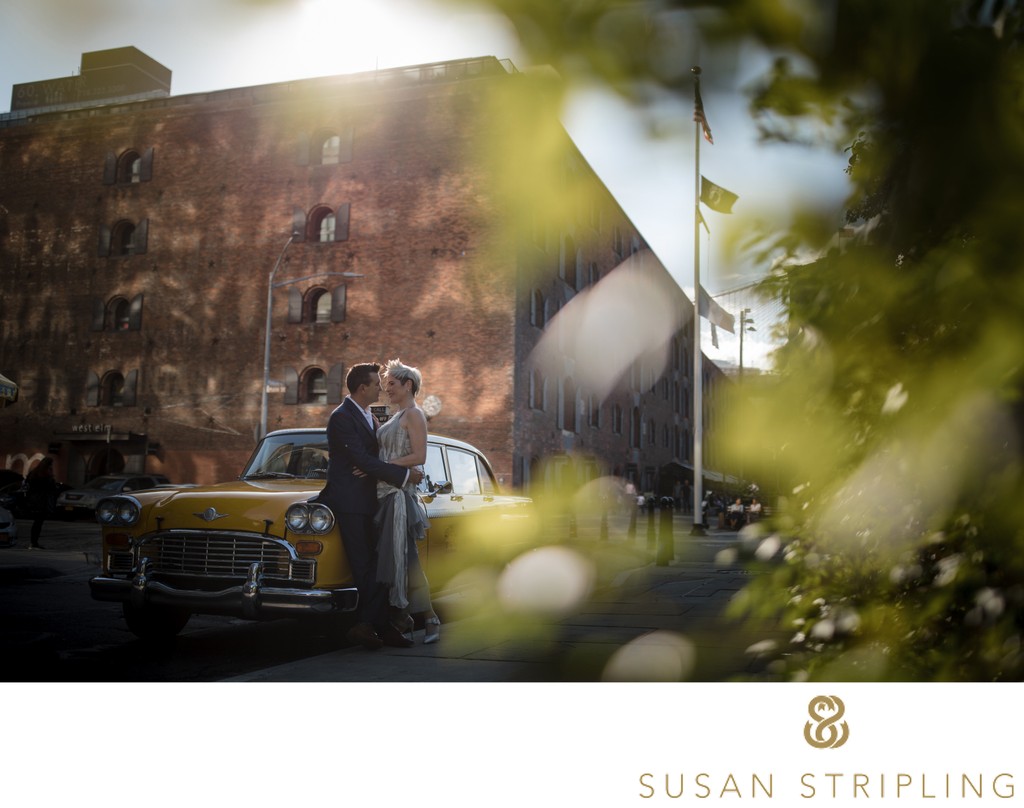Classic Brooklyn Bridge Wedding Pictures in Dumbo